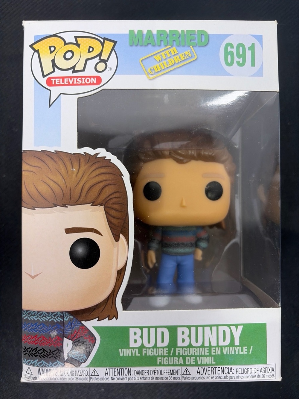 Funko Pop Bud Bundy #691 Married with Children Vinyl Figure